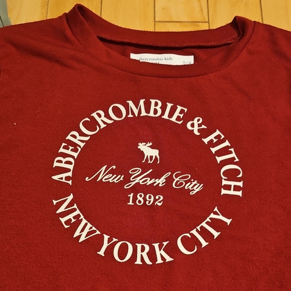 Abercrombie Kids Burgundy New York City Tee